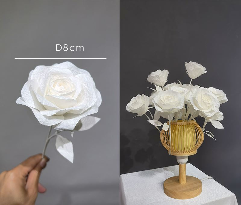 Hoa giấy mini cho đồ thủ công