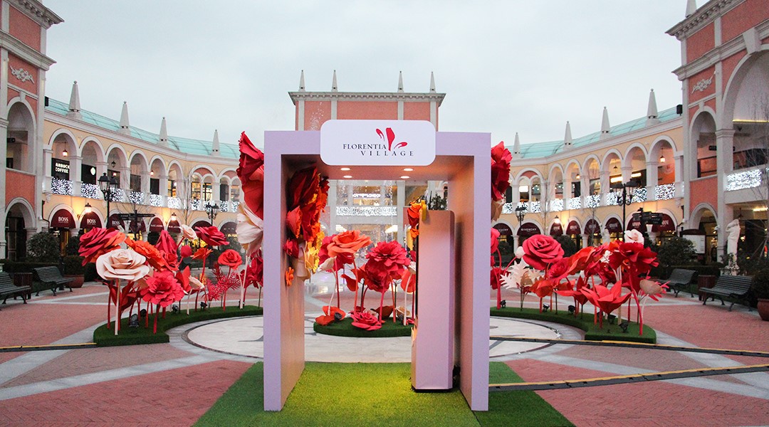 New Year flower art exhibition New Year flower art exhibition